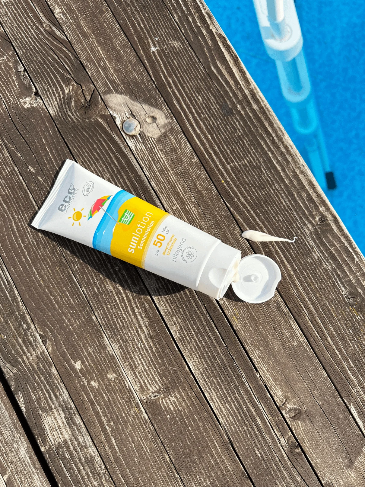 Eco Cosmetics Opaľovacie mlieko SPF 50 BIO (125 ml) - s prírodnými minerálnymi filtrami