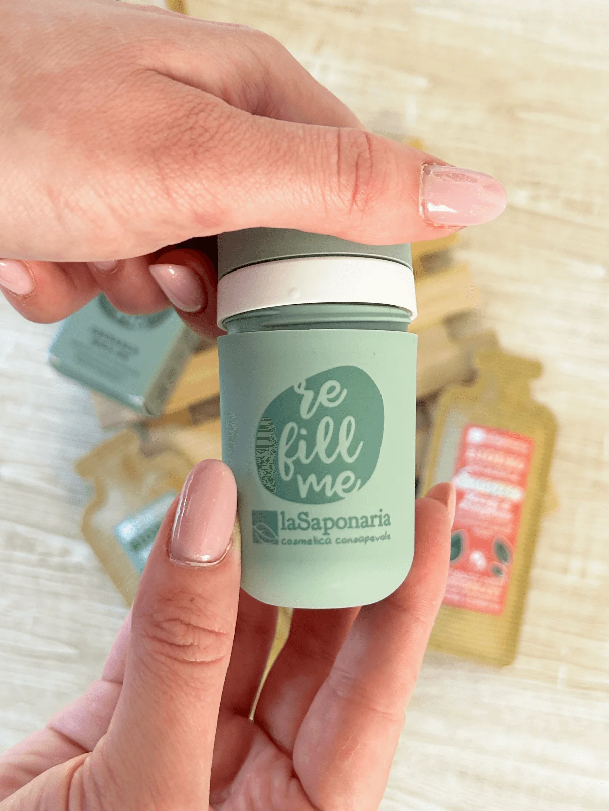 laSaponaria Náplň do roll-on dezodorantu Grace - bez vône BIO (40 ml) - pre citlivú pleť