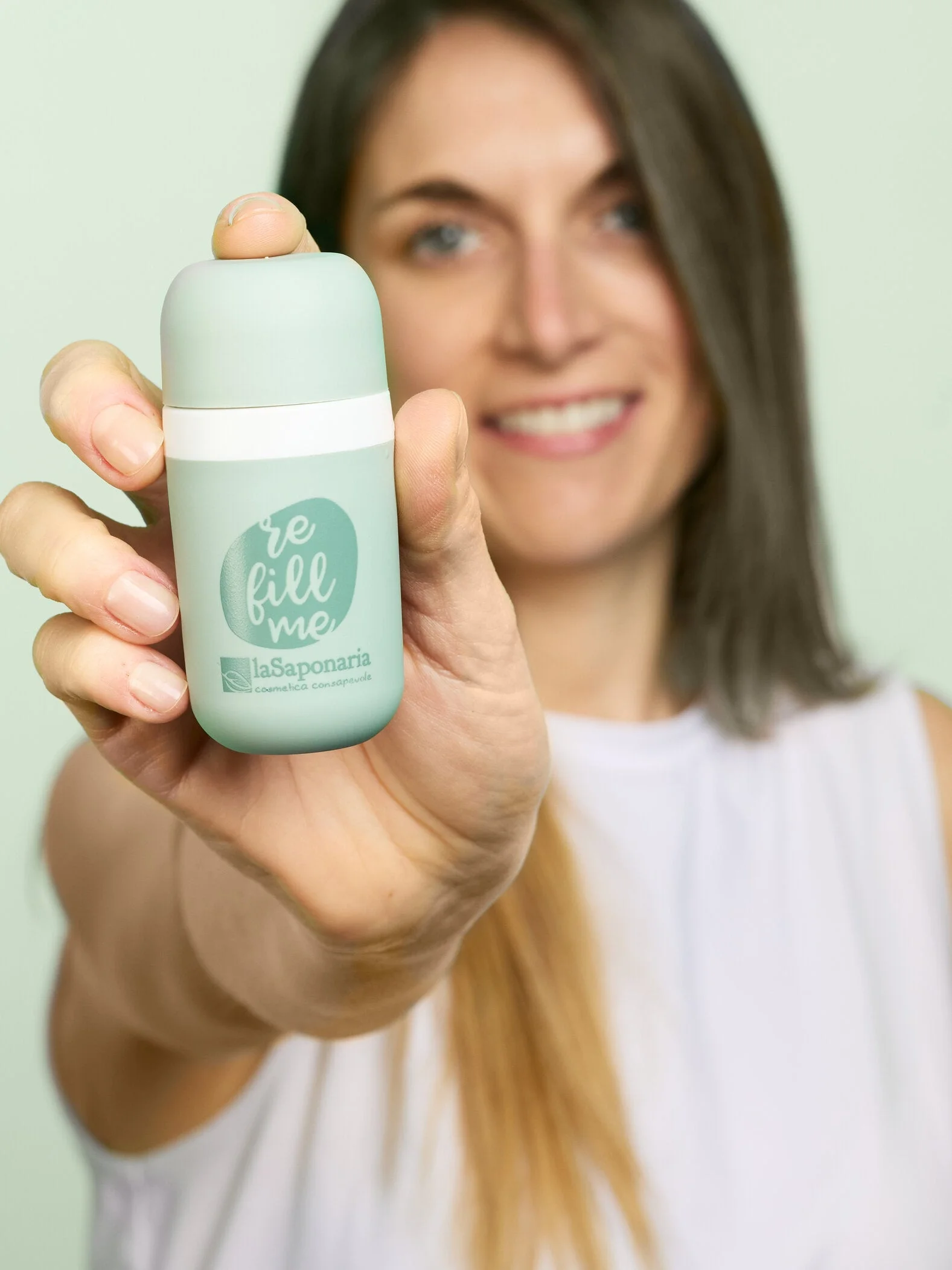laSaponaria Náplň do roll-on dezodorantu Sunrise - Mango & Grapefruit BIO (40 ml) - tropická vôňa