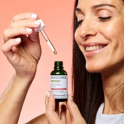 laSaponaria Pleťové sérum - Bakuchiol BIO (30 ml) - pre mladistvý vzhľad pleti