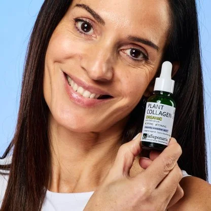 laSaponaria Pleťové sérum - Rastlinný kolagén BIO (30 ml) - pre hladšiu a pevnejšiu pleť