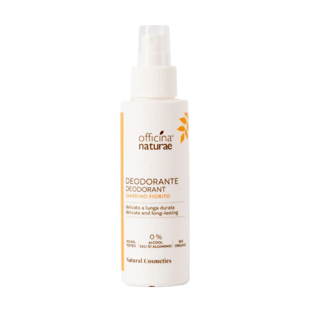 Officina Naturae Dezodorant v spreji - Garden in Bloom (100 ml) - neutralizuje zápach a dodáva sviežu vôňu