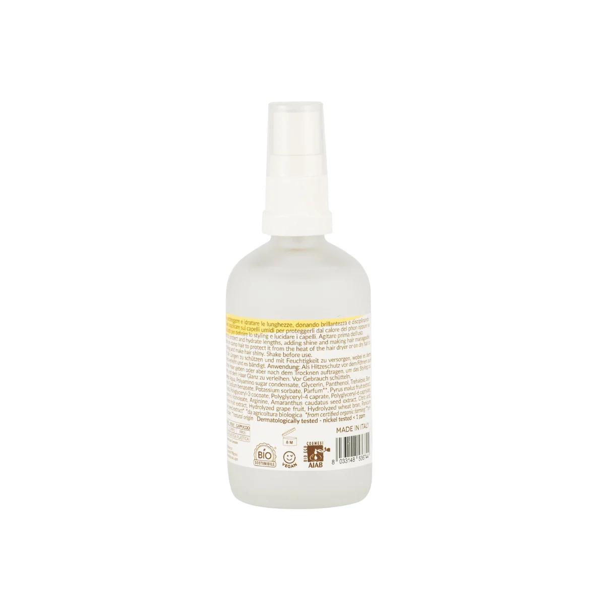 Officina Naturae Ošetrujúci sprej na tepelnú ochranu vlasov (100 ml) - vlasy chráni, hydratuje a rozjasňuje