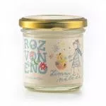 Rozvoněno Vonná sviečka - Zimná nálada (130 ml) - s pomarančom, klinčekmi a škoricou