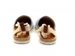 Perky Washed Denim Ballerina Espadrille