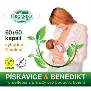 Organika Benediktova senovka grécka, 60 60 kapsúl