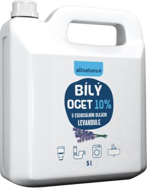 Allnature Biely ocot 10% s vôňou levandule 5000 ml