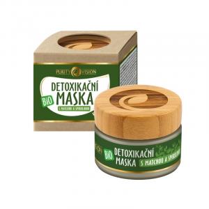 Bio detoxikačná maska s matchou a spirulinou 40 ml