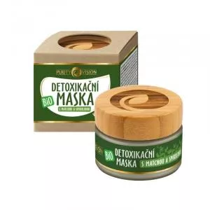 Purity Vision Bio detoxikačná maska s matchou a spirulinou 40 ml