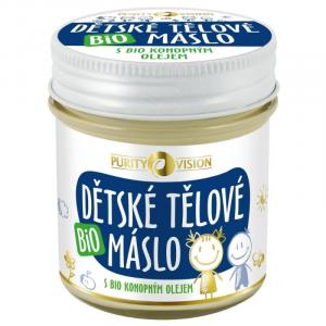 Organické detské telové maslo 120 ml