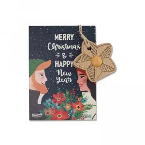 Blossombs Semienková bomba - Vianočná ozdoba - Z lásky (1 ks) - krásna vianočná drobnosť
