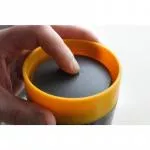 Circular Cup (227 ml) - krémová/tyrkysová - z jednorazových papierových pohárov