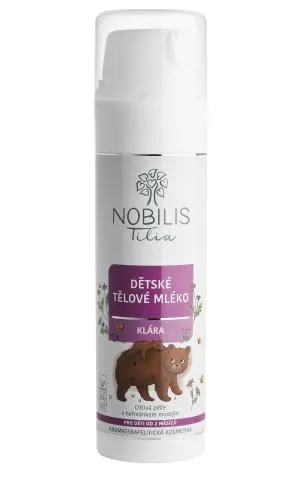 Nobilis Tilia Detské telové mlieko Clara 200 ml