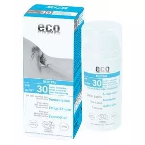 Eco Cosmetics Neutrálny opaľovací krém bez parfumu SPF 30 BIO (100 ml)