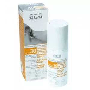 Eco Cosmetics Transparentný gél na opaľovanie SPF 30 (30 ml)