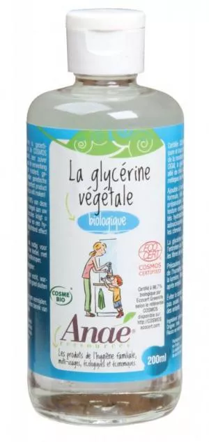 Ecodis Anaé by Vegetable Glycerin BIO (200 ml) - hydratuje a zjemňuje pokožku