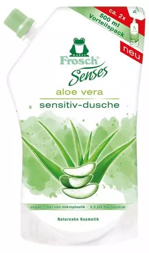 Frosch EKO Senses Sprchový gél Aloe vera - náhradná kazeta (500 ml)