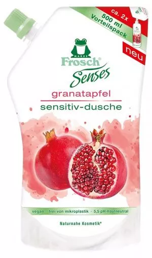 Frosch EKO Senses Sprchový gél Granátové jablko - náplň (500 ml)