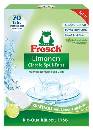 Frosch ECO Classic Tablety do umývačky riadu Limetka (70 tabliet)