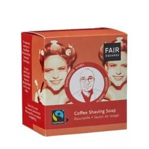 Fair Squared Tuhé kávové mydlo na holenie (2 x 80 g vrecúško)