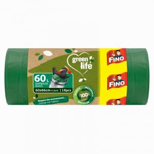 Vrecia na odpadky Green Life Easy pack 27 μm - 60 l (18 ks)