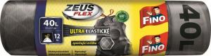 Zeus FLEX 32 μm sťahovacie vrecia na odpadky - 40 l (12 ks)