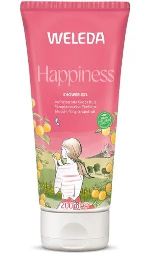 Weleda HAPPINESS Grapefruitový sprchový gél 200 ml