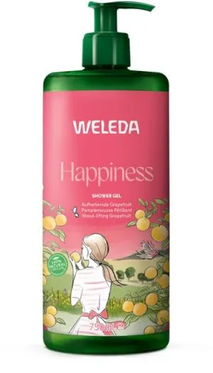 Weleda HAPPINESS Grapefruitový sprchový gél 750 ml