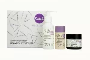Kvitok Darčekový balíček Lavender Dream - sprcha, dezodorant a telový krém