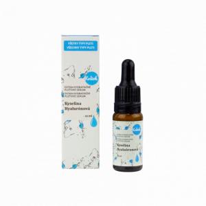 Kvitok Hydratačné sérum na tvár - kyselina hyalurónová (10 ml) - intenzívna hydratácia