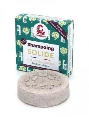 Lamazuna Tuhý šampón proti lupinám - pivonka (70 g)