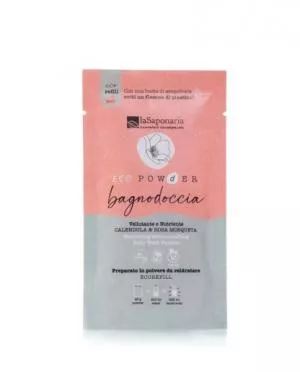 laSaponaria Jemný vyživujúci sprchový gél v prášku - nechtík a šípky (25 g)