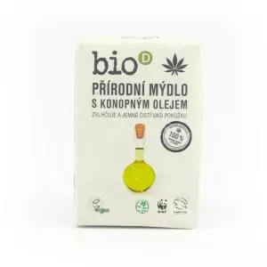 Bio-D Mydlo s konopným olejom (95 g)
