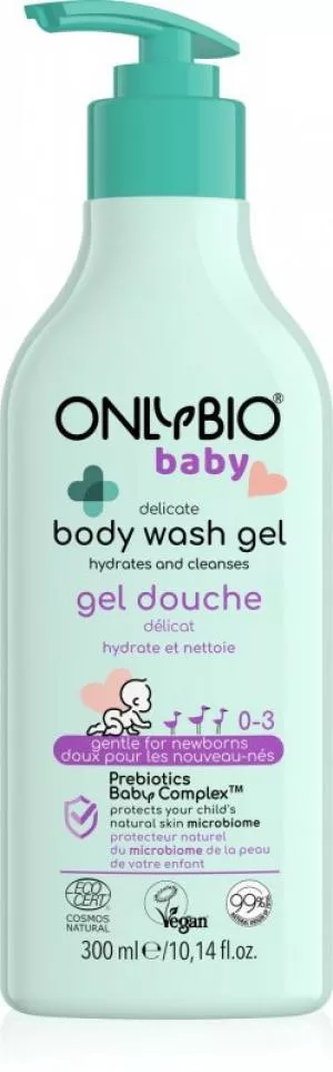 OnlyBio Jemné umývanie pre deti (300 ml) - vhodné od narodenia