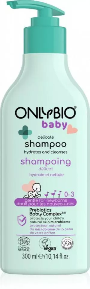 OnlyBio Jemný šampón pre deti (300 ml) - vhodný od narodenia