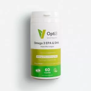 Vegetology Opti3 Omega-3 EPA & DHA s vitamínom D 60 kapsúl