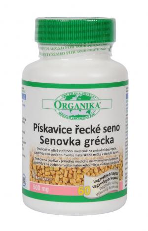 Senovka grécka 500 mg, 60 kapsúl