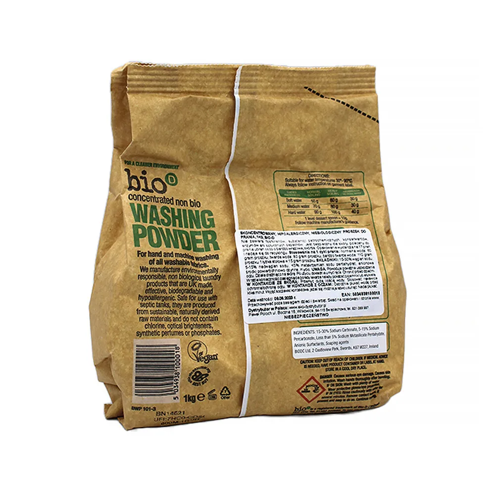 Bio-D Hypoalergénny prací prášok (1 kg)