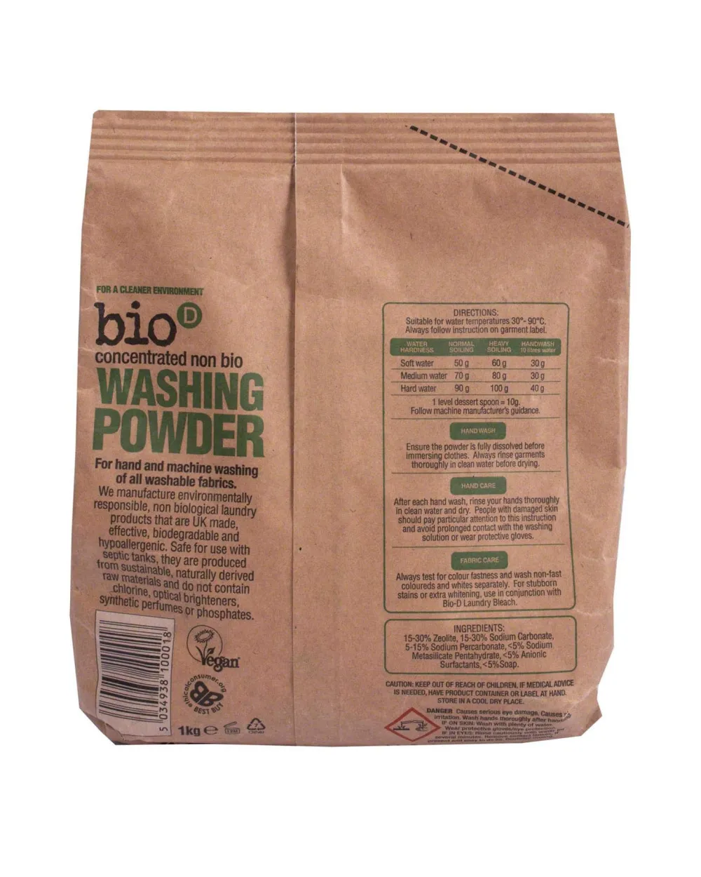 Bio-D Hypoalergénny prací prášok (1 kg)