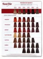Henné Color Prémiová rastlinná prášková farba na vlasy 100g Gaštan