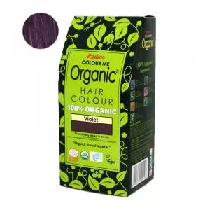 Radico Prírodná farba na vlasy BIO (100 g) - fialová - pre zdravie, lesk a silu