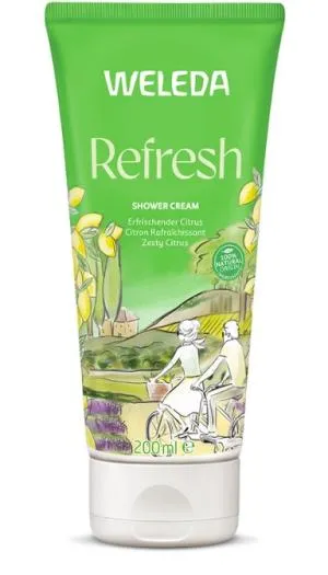 Weleda REFRESH Citrusový sprchový krém 200 ml