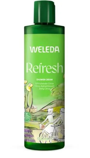 Weleda REFRESH Citrusový sprchový krém 400 ml