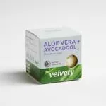 Velvety Bomba do kúpeľa s avokádovým olejom - Aloe vera & citrónová tráva (50 g)