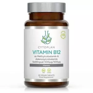 Cytoplan Vitamín B12, 1000 µg Bioaktívny pod jazyk, 60 tabliet