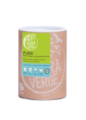 Tierra Verde Puer - bieliaci prášok na pranie (1 kg)